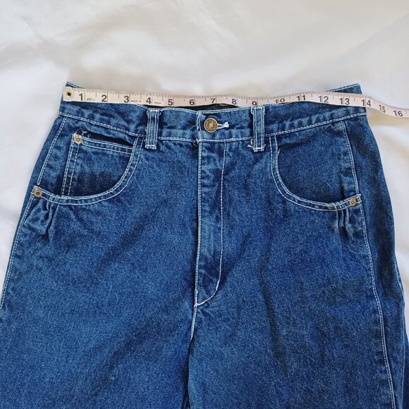 Vintage Womens Lawman Jeans High Waist 100% Cotton Medium Wash Straight Size 32 - Picture 9 of 12